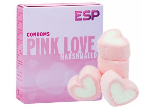 Pasante ESP Pink Love Marshmallow condooms