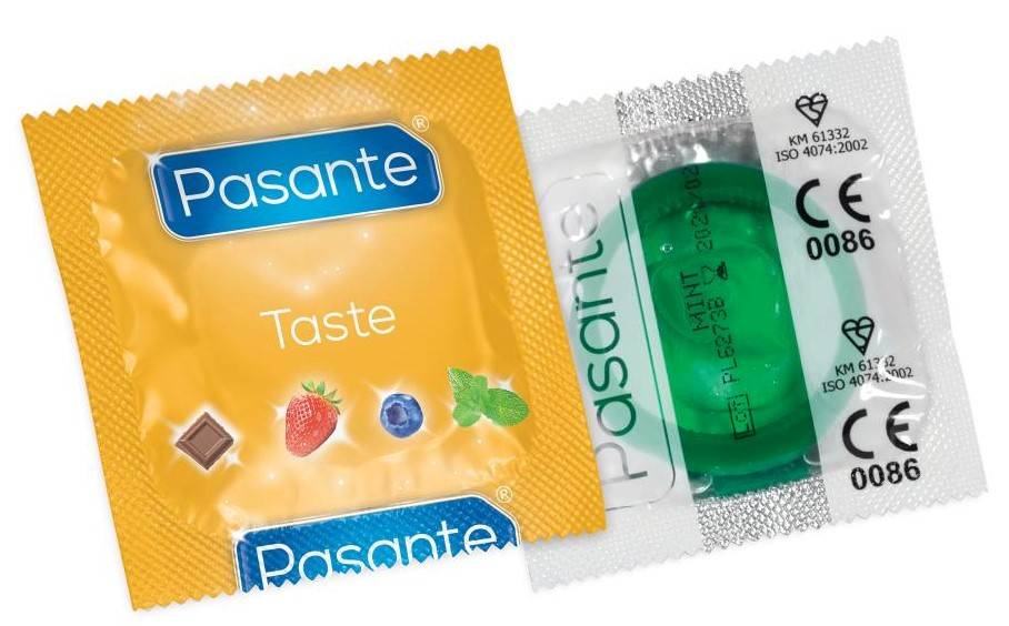 Pasante Mint Tingle 144 Condooms Met Mint-smaak 144 stuks (grootverpakking) afbeelding