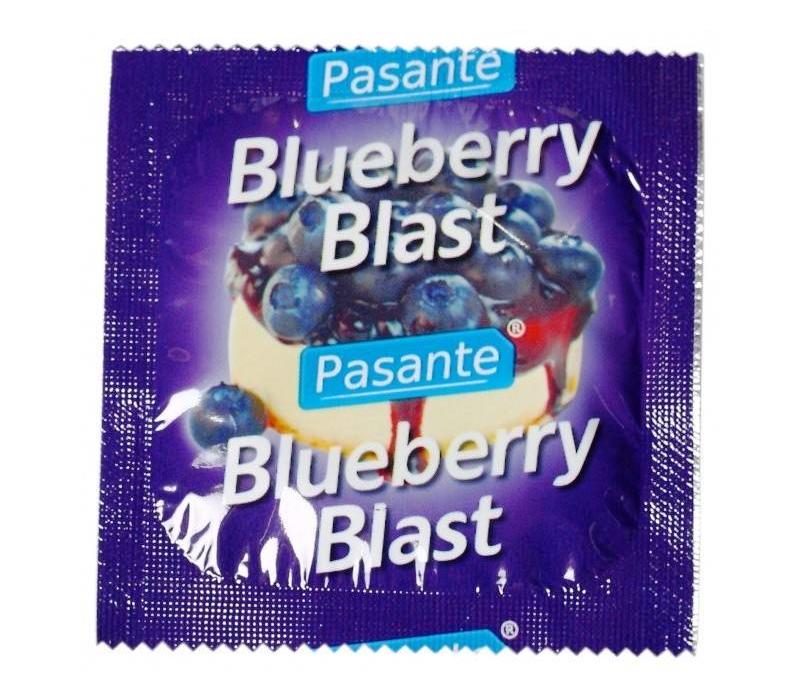 Blueberry Blast condoom met bosbessensmaak