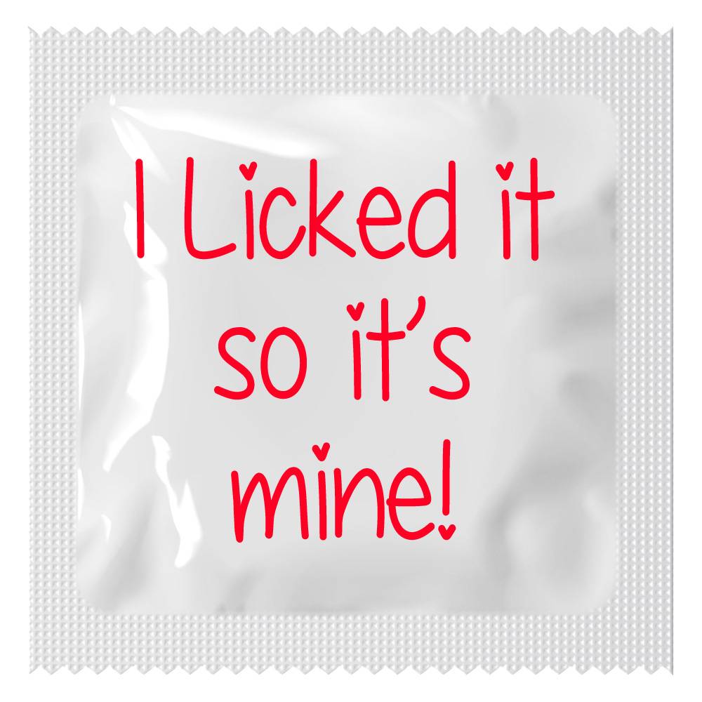 Condoom Anoniem I Licked It So Its Mine Met Kaart En Persoonlijke Boodschap condoom anoniem kopen in de aanbieding Condoom Anoniem I Licked It So Its Mine Met Kaart En Persoonlijke Boodschap condoom anoniem kopen in de aanbieding
