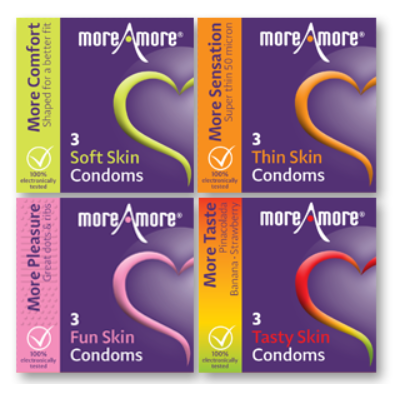 More Amore Condooms 4 X 3 Surprise Pack more amore kopen in de aanbieding