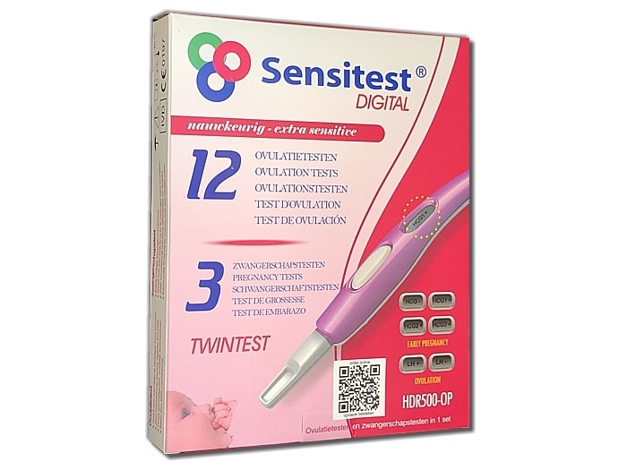 Sensitest Voordeelpakket 12 Ovulatie-en 3 Zwangerschapstesten afbeelding