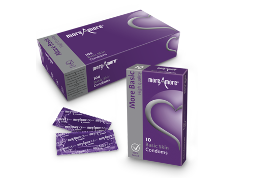 MoreAmore Basic Skin condooms