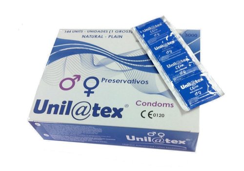 Unilatex Natural - grootverpakking 144 stuks