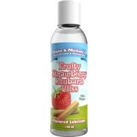 Swede Vince & Michaels's Fruity Strawberry Rhubarb Bliss flavored lubricant (150ml)