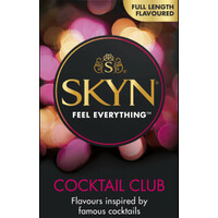 Cocktail Club  latexvrije condooms in 3 smaken