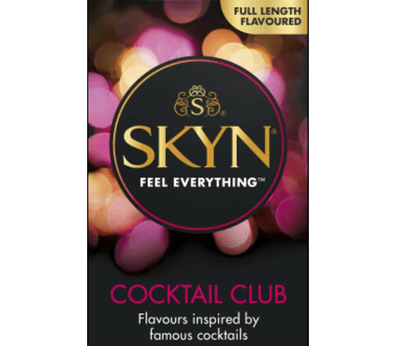 Cocktail Club - 6 latexvrije condooms in 3 smaken