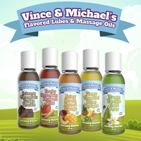 Vince & Michael's Juicy Peach Sweet Mango flavored warming massage lotion - 150 ml