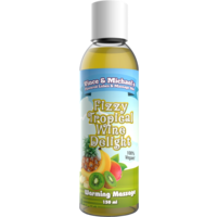 Vince & Michael's Fizzy Tropical Wine Delight flavored warming massage lotion (150ml)