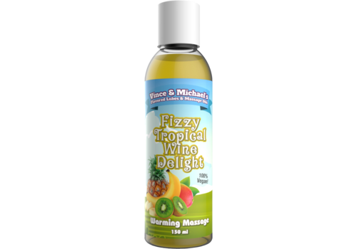 Swede Vince & Michael's Fizzy Tropical Wine Delight  verwarmende massage lotion