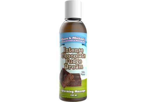 Swede Vince & Michael's Intense Chocolate Fudge Dream verwarmende massage lotion