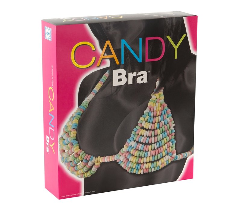Candy Bra en String - snoep lingeriesetje