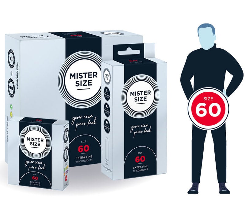 Condoms Mister Size 60 mm