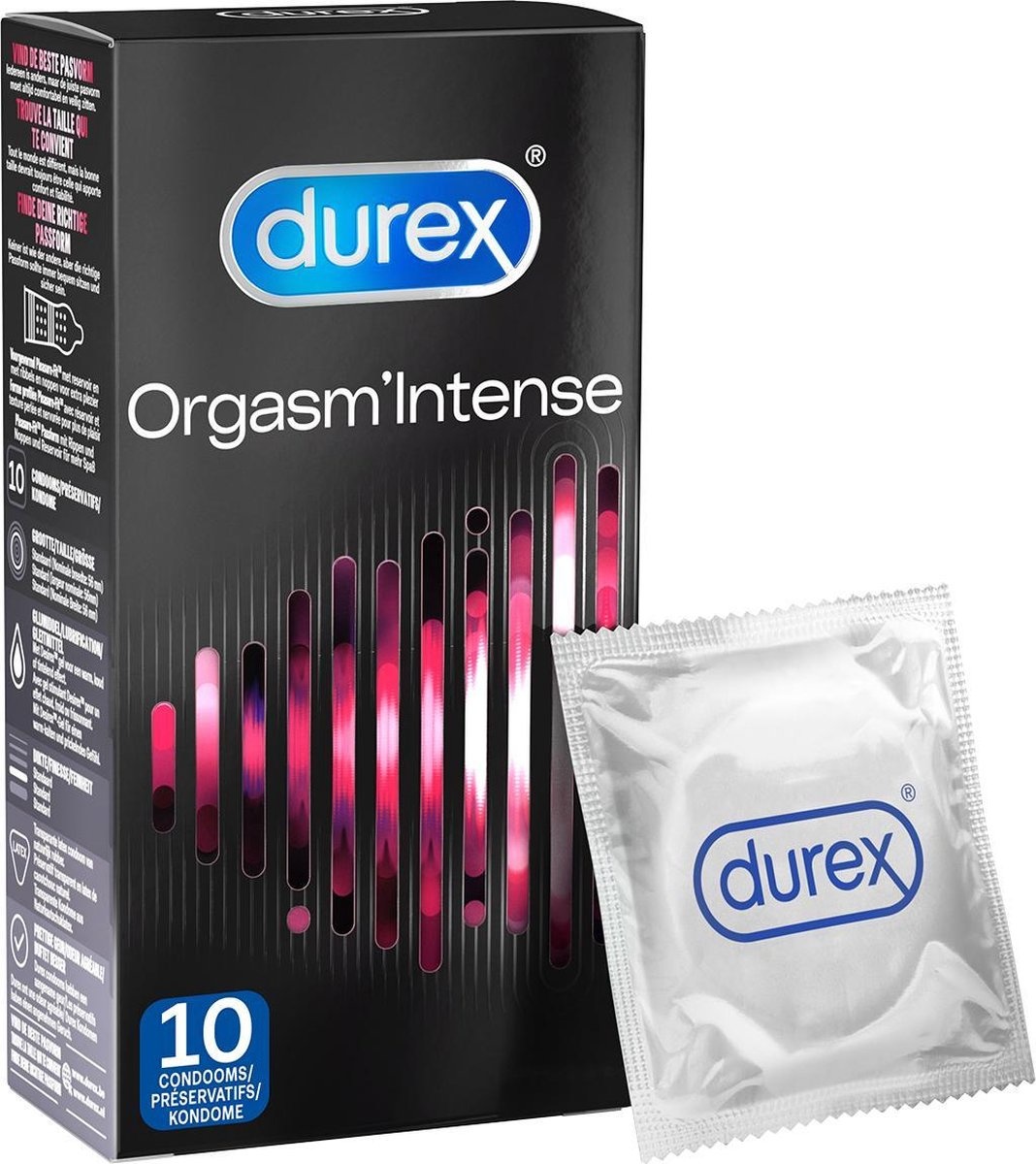 Durex Orgasm Intense Condooms 10 stuks afbeelding