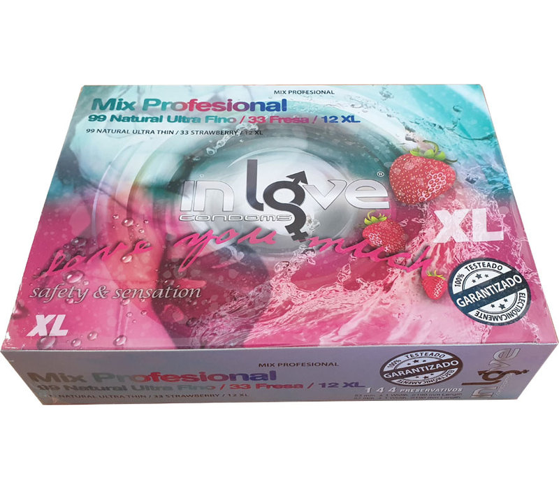 Mix Professional 144 condooms - grootverpakking