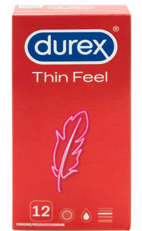 Durex Thin Feel (standaard) Condooms 12 stuks afbeelding