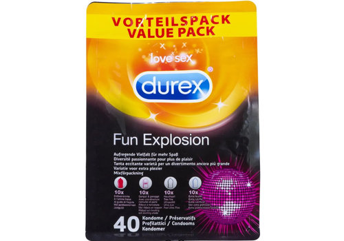 Durex Fun Explosion - 40 condooms assortiment
