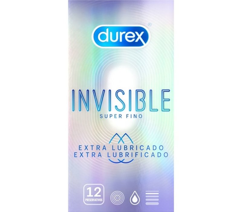 Durex Invisible Condooms Met Extra Glijmiddel De Dunste Condooms Van Durex Condoom Anoniem