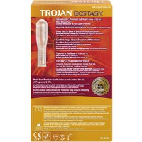 Ecstasy Ultra Ribbed 10 condooms met ribbels voor extra stimulatie