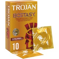 Ecstasy Ultra Ribbed 10 condooms met ribbels voor extra stimulatie