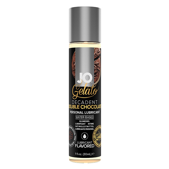 JO Gelato Decadent Double Chocolate - Glijmiddel Op Waterbasis 30ml afbeelding