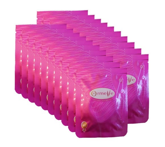 Ormelle Latex Vrouwencondooms grootverpakking (20 stuks) afbeelding