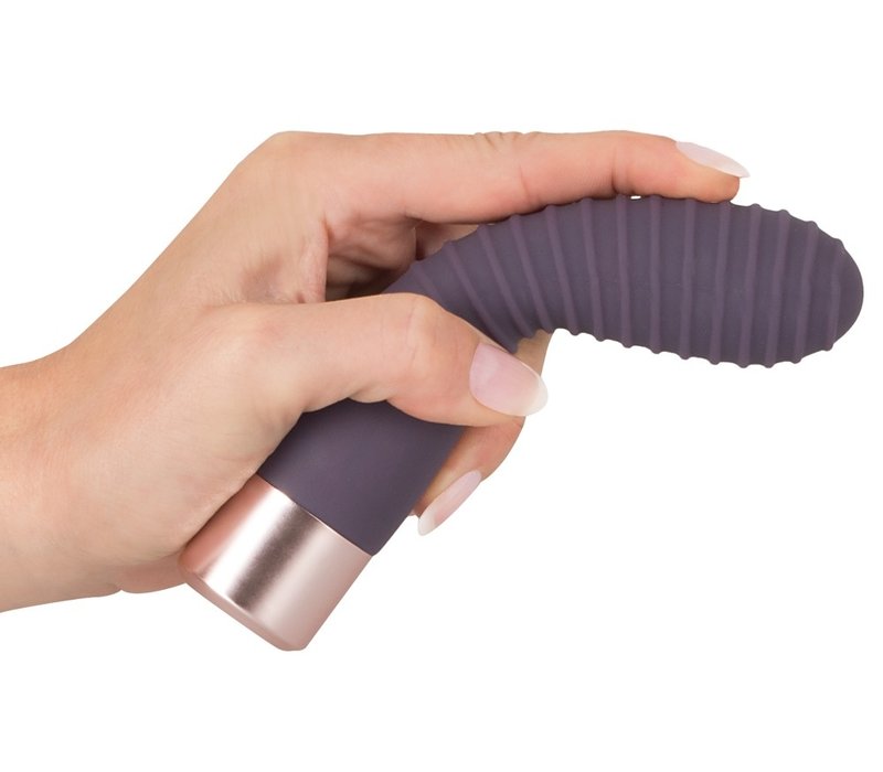 Elegant Flexy Vibe - flexibele vibrator met ribbels