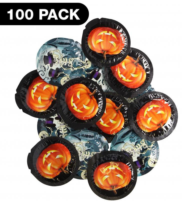 EXS Halloween Condooms - Ronde Folies 100 stuks afbeelding