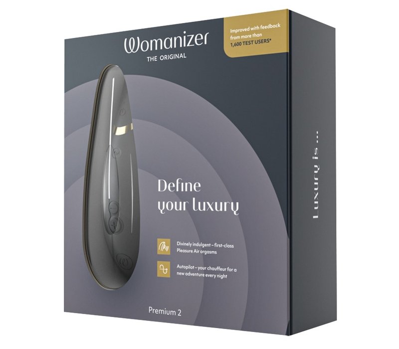 Premium 2 - Luchtdrukplezier met 14 intensiteitsniveaus