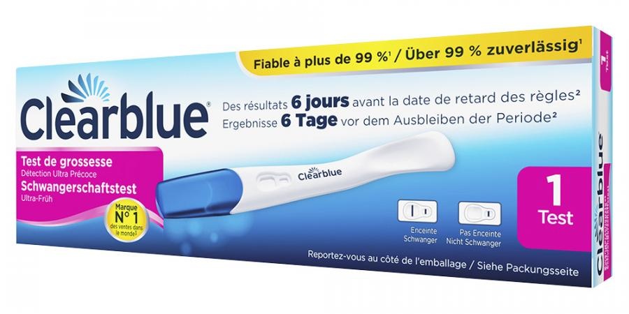 ClearBlue Vroege Detectie Zwangerschapstest Ultravroeg afbeelding