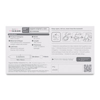 Original 0.02 Size L (58mm) - ultradunne latexvrije condooms