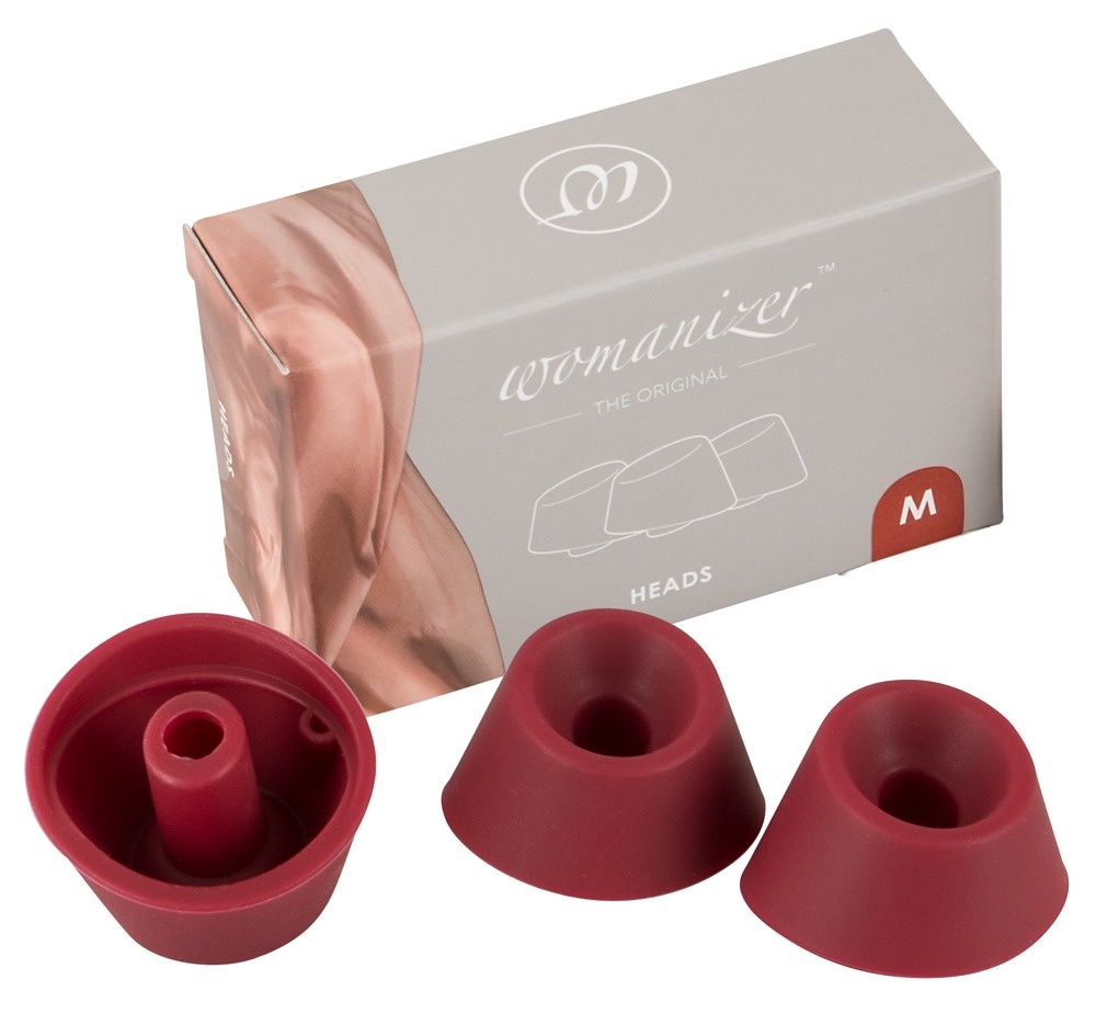 Womanizer Opzetkapjes DUO / Inside Out - 3 Stuks Bordeaux - maat S