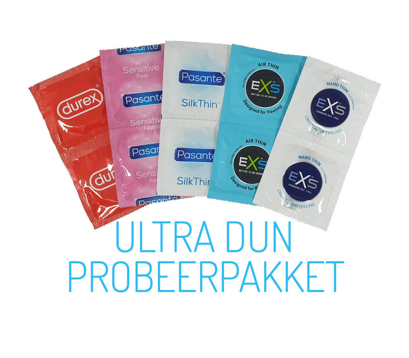 Ultradun Probeerpakket (12 condooms)
