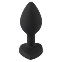 Silicone Butt Plug met blinkend hart