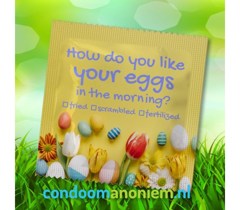 Grappige Paascondooms - Easter condoms (3 stuks)