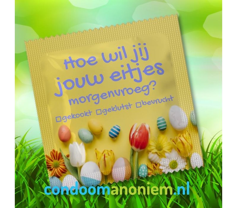 Grappige Paascondooms - Easter condoms (3 stuks)