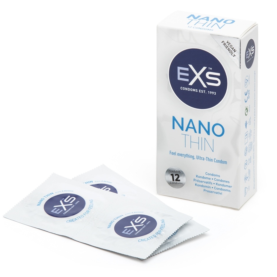 EXS Nano Thin - Ultradunne Condooms 12 stuks afbeelding