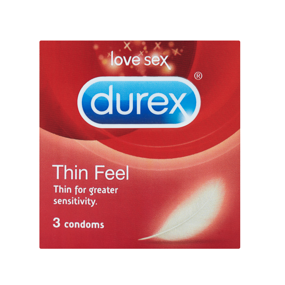 Durex Thin Feel (standaard) Condooms 3 stuks afbeelding