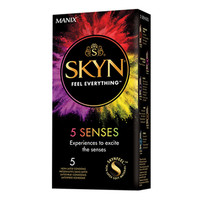 5 Senses - assortiment van 5 latexvrije condooms