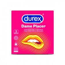 Durex Pleasure Me Condooms 3 stuks afbeelding