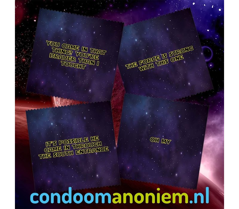 Star Wars condooms - 23 condooms met herkenbare uitspraken