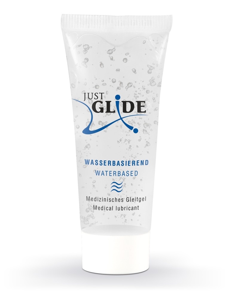 Just Glide Glijmiddel Op Waterbasis 20ml (tube) afbeelding