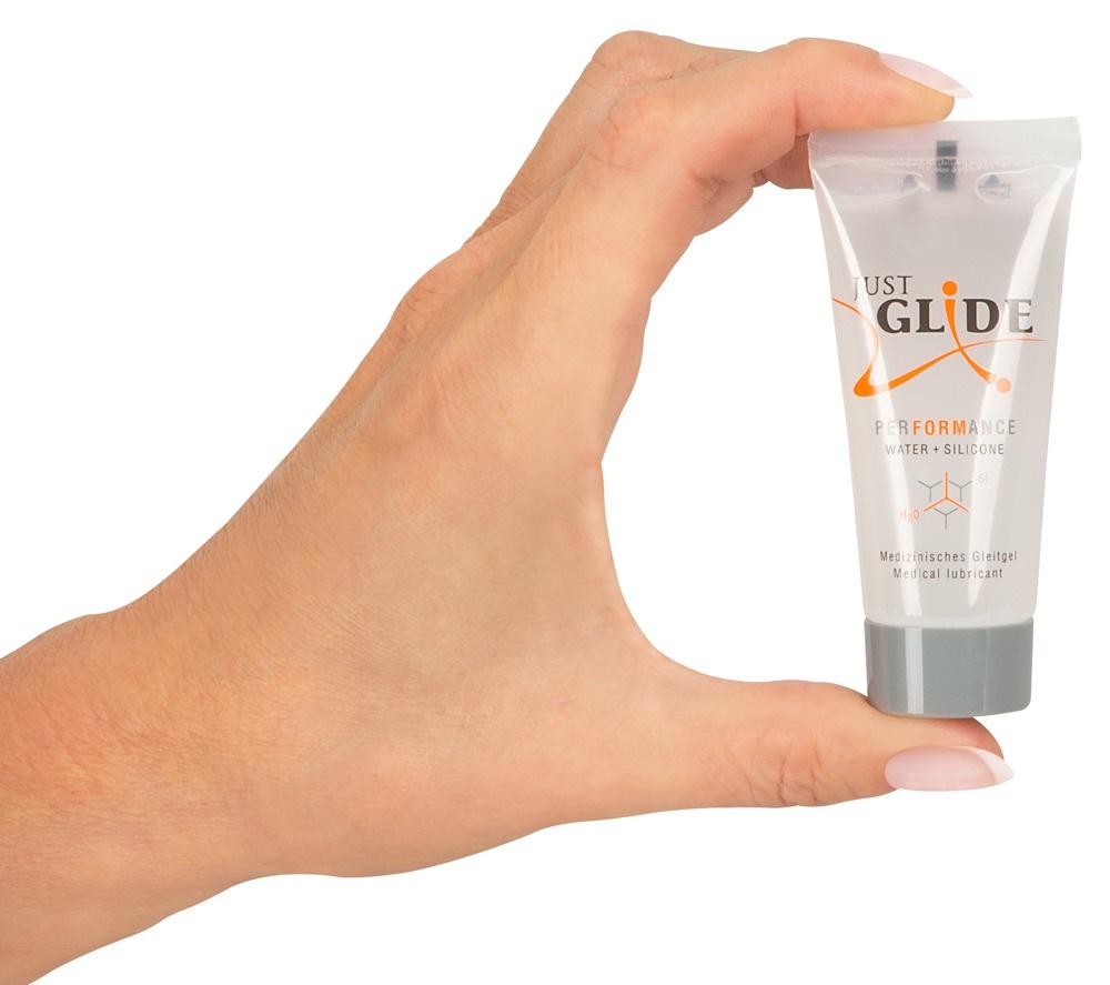 Just Glide Performance Glijmiddel Op Waterbasis Met Siliconen 20ml afbeelding