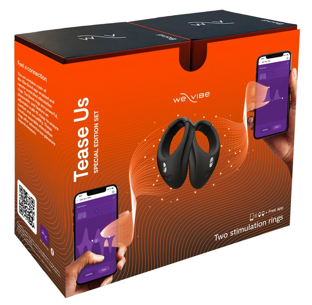 We Vibe Tease Us - 2 Stimulatieringen Voor Mannen afbeelding
