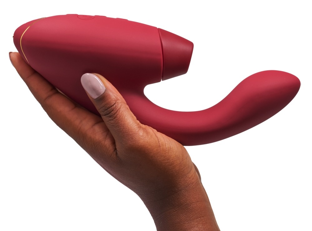 Womanizer Duo 2 - Geavanceerd Speeltje Met Dubbele Sensatie Red - rood afbeelding