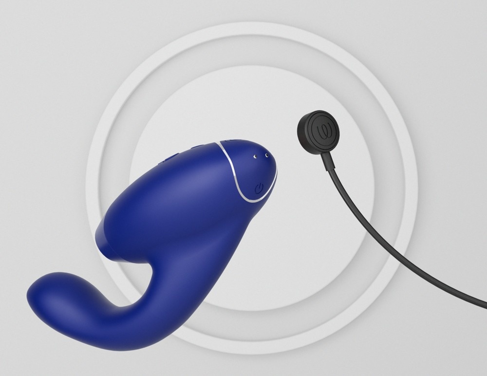 Womanizer Duo 2 - Geavanceerd Speeltje Met Dubbele Sensatie Blue - blauw afbeelding