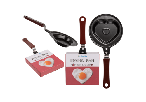 Out of the blue Heart Shaped Frying Pan
