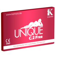 Unique C.2 Free latexvrije condooms - 3 stuks
