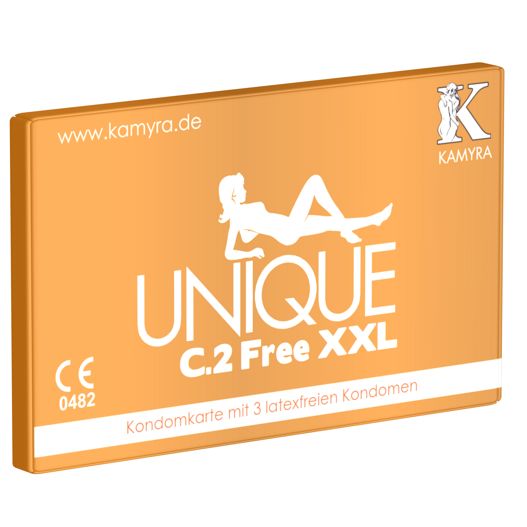 Kamyra Unique C.2 Free XXL Latexvrije Condooms - 3 Stuks afbeelding