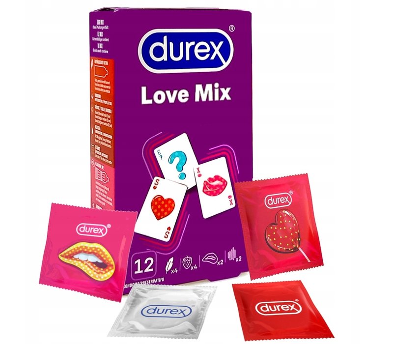 Love Mix  - assortiment van 12 condooms